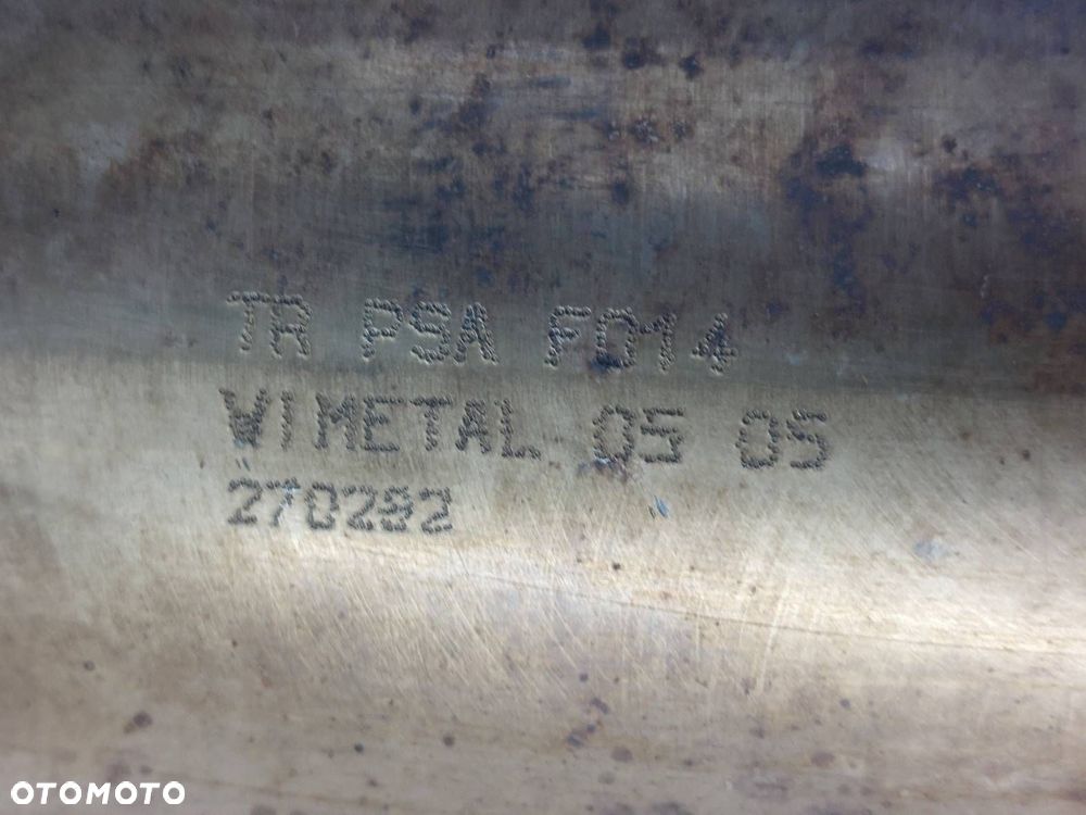 DPF FAP FILTR CZĄSTEK STAŁYCH PEŁEN PEUGEOT 407 I 2.0 HDI PSA F014 - 3