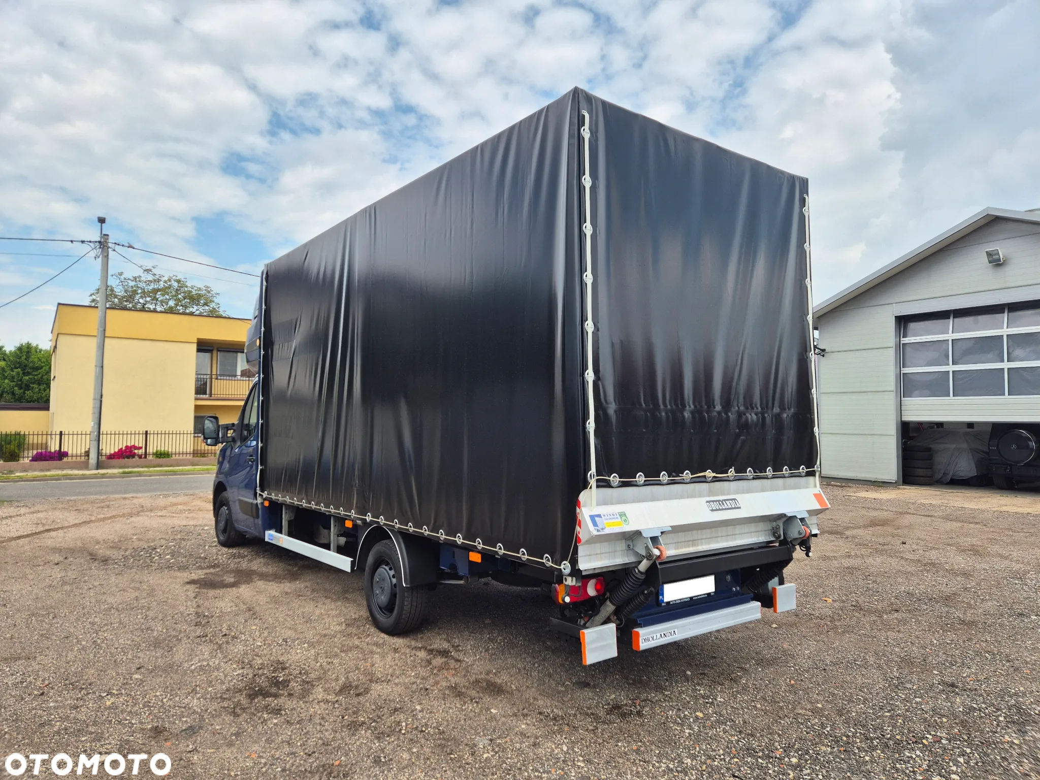 Renault MASTER 10EP WINDA DHOLLANDIA BAR 750KG PLANDEKA 2.3 165KM SERWIS ZADBANY PODUSZKI FV23% KLIMA WEBASTO BEZWYPADKOWY NAWIGACJA - 7