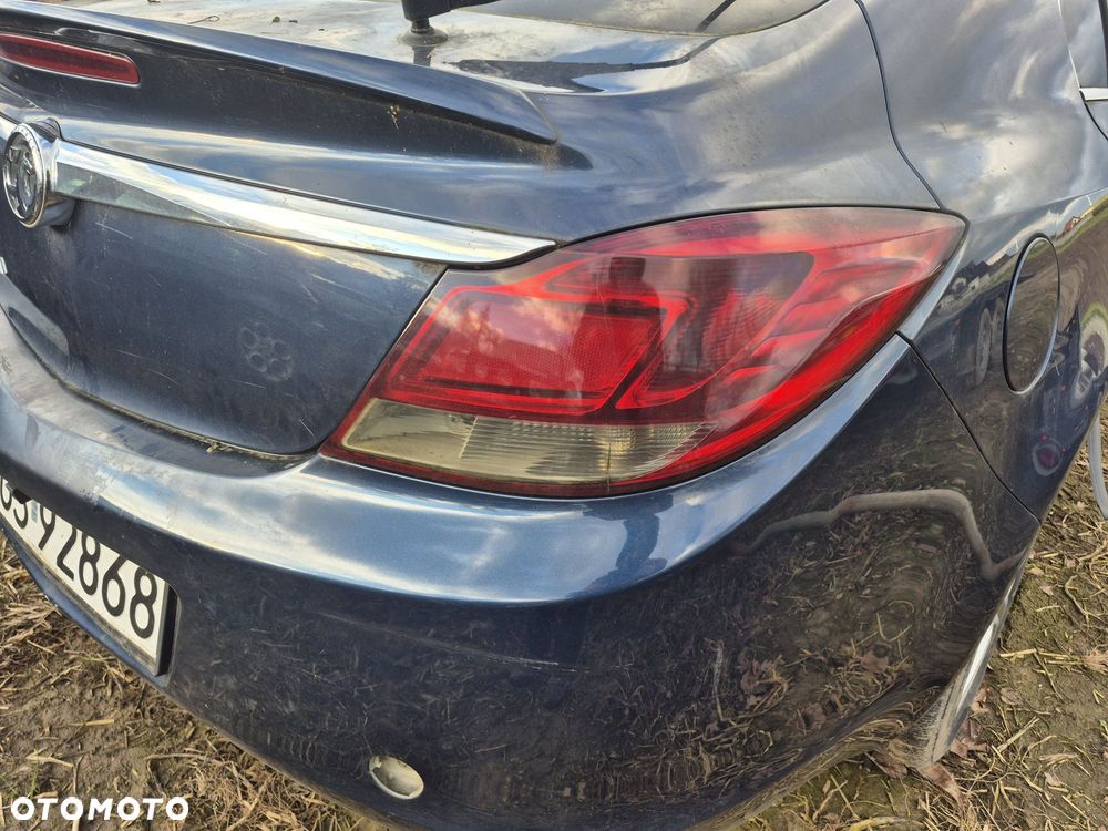 Lampy lampa prawa lewa tył tylna opel insignia a dymione przyciemnione