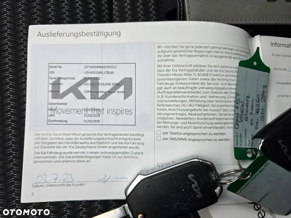 Kia Ceed 1.5 T-GDI OPF Vision - 33