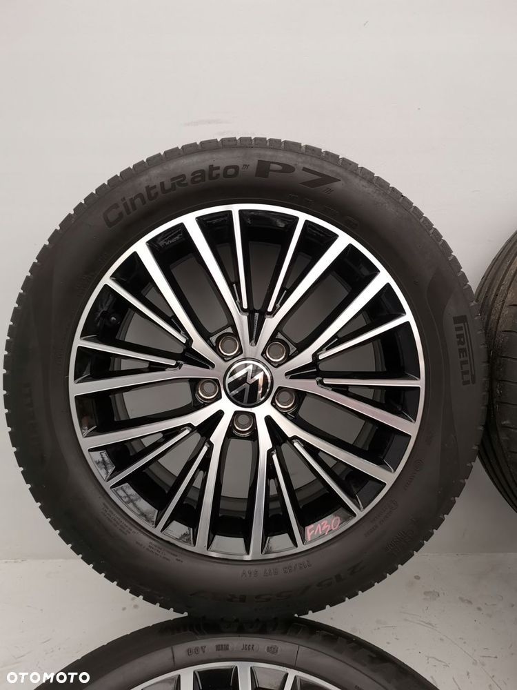 VOLKSWAGEN TOURAN VW KOLA FELGI ALUFELGI OPONY LATO 215/55R17 - 2