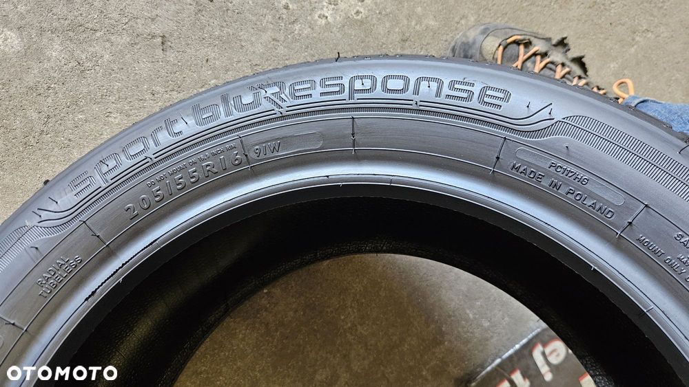 opony używane 205/55R16  Dunlop SportBluresponse - 6