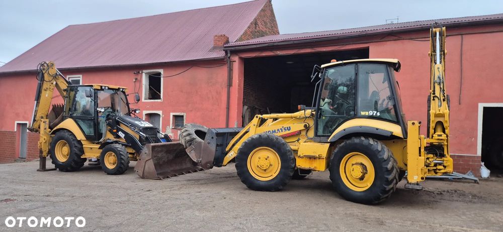 Komatsu WB97S WB 97 S R , KLIMA TYLKO 7200h UMOWA KUPNA - 2