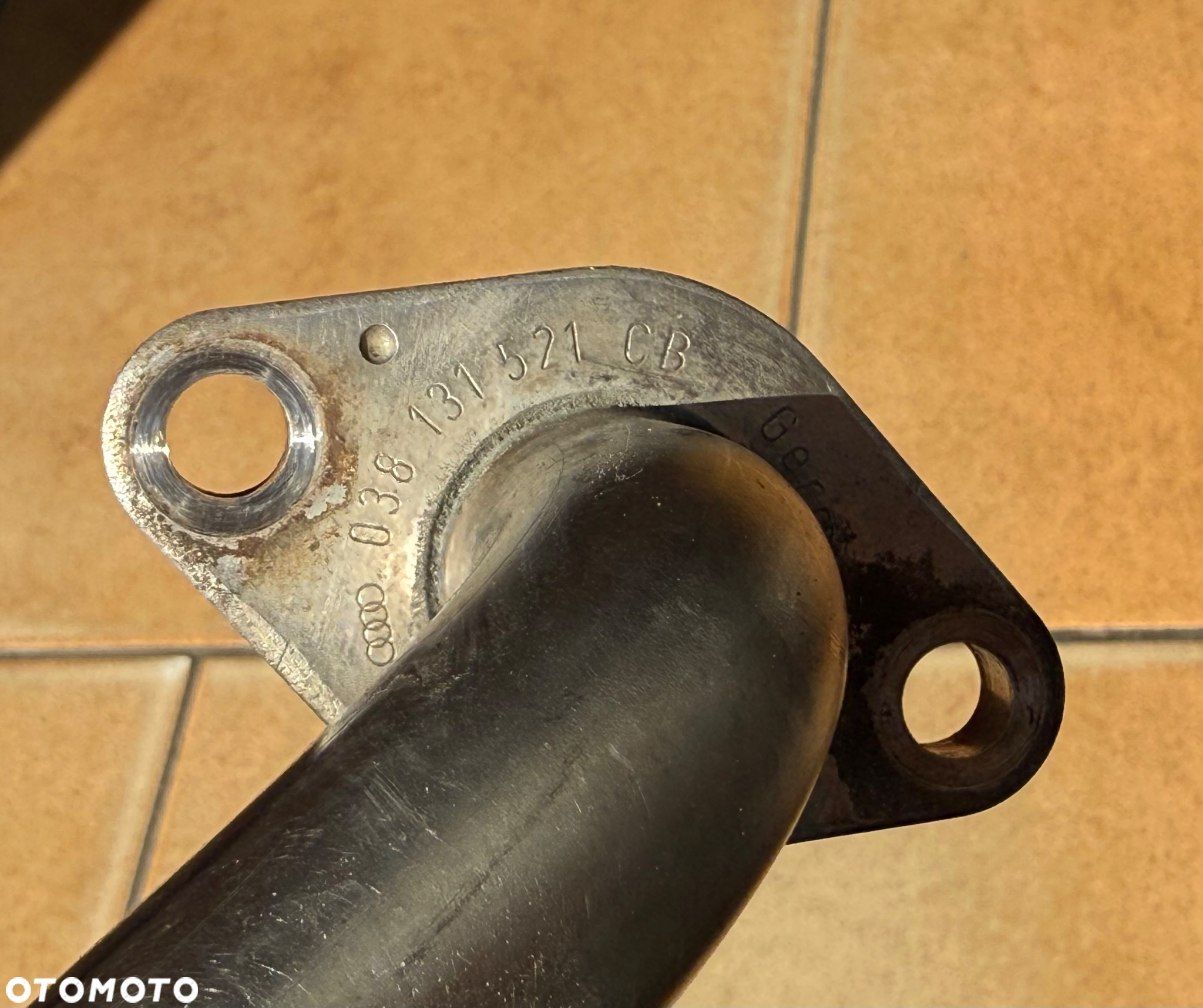 PRZEWÓD RURKA EGR AUDI 038131521CB -WYSYŁKA- - 3