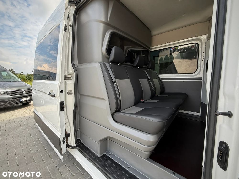 Volkswagen Crafter 4x4 4Motion / L4 H2 Maxi / Brygadówka 6-osobowy / Webasto / Klimatyzacja / HAK / Zarejestrowany w PL - 29