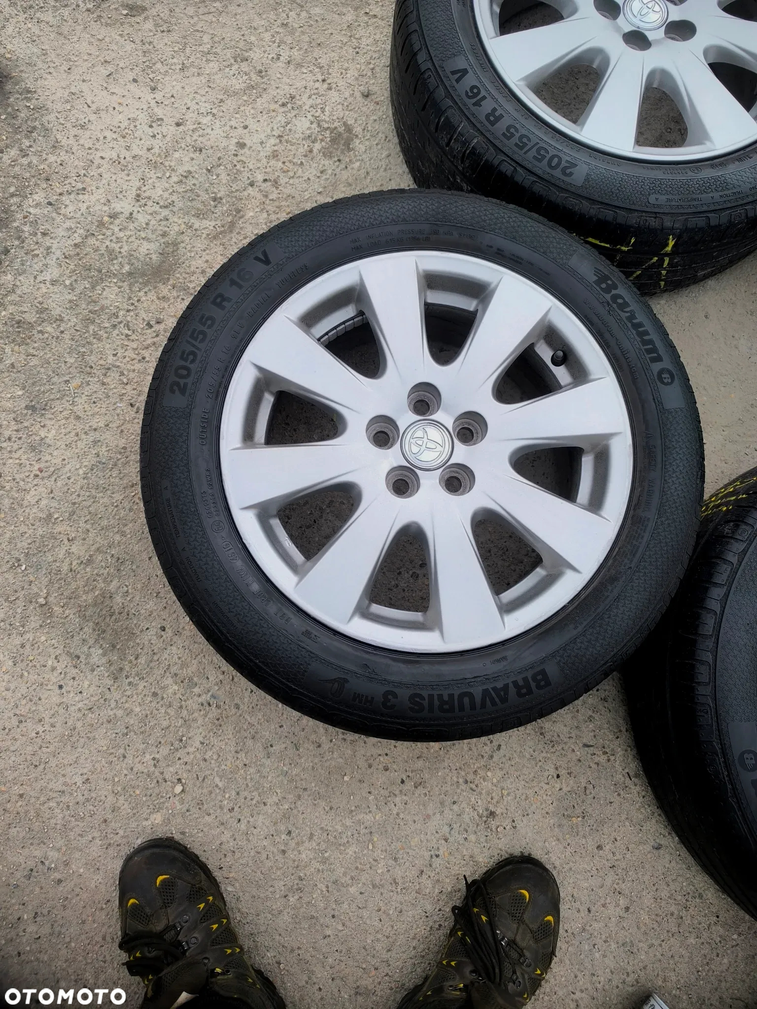 5x100 Felgi Aluminiowe Alufelgi 16 Koła Letnie Lato TOYOTA AVENSIS I II 2 CELICA CARINA E MATRIX PRIUS 4,5mm Legnica ALU-RAD 205/55 - 8