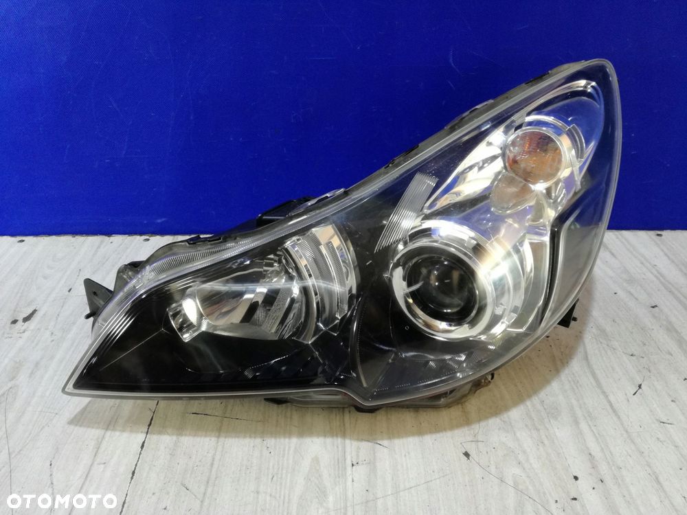 subaru outback iv legacy v lampa reflektor przód lewa bi-xenon anglik 09/14 - 2