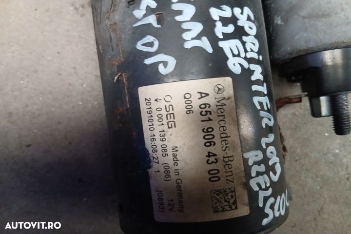 Electromotor A6519064300 START-STOP A6519064300 START-STOP Mercedes-B - 3