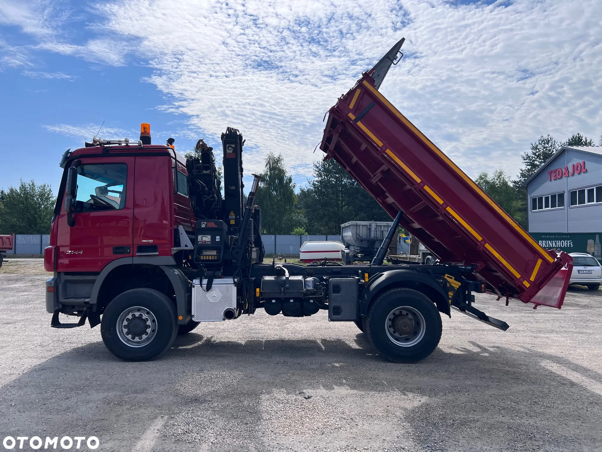 Mercedes-Benz ACTROS 4x4 1844 2144 AK HDS HIAB 12M - 22