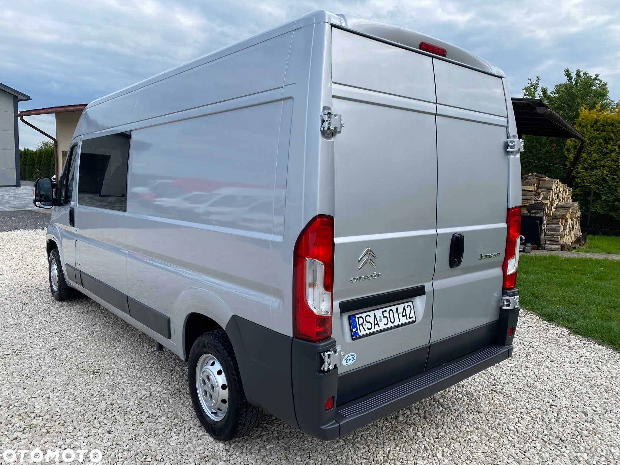 Citroën JUMPER L3H2, brygadowy, 6-osobowy, zakupiony w salonie w Rzeszowie, serwisowany - 3