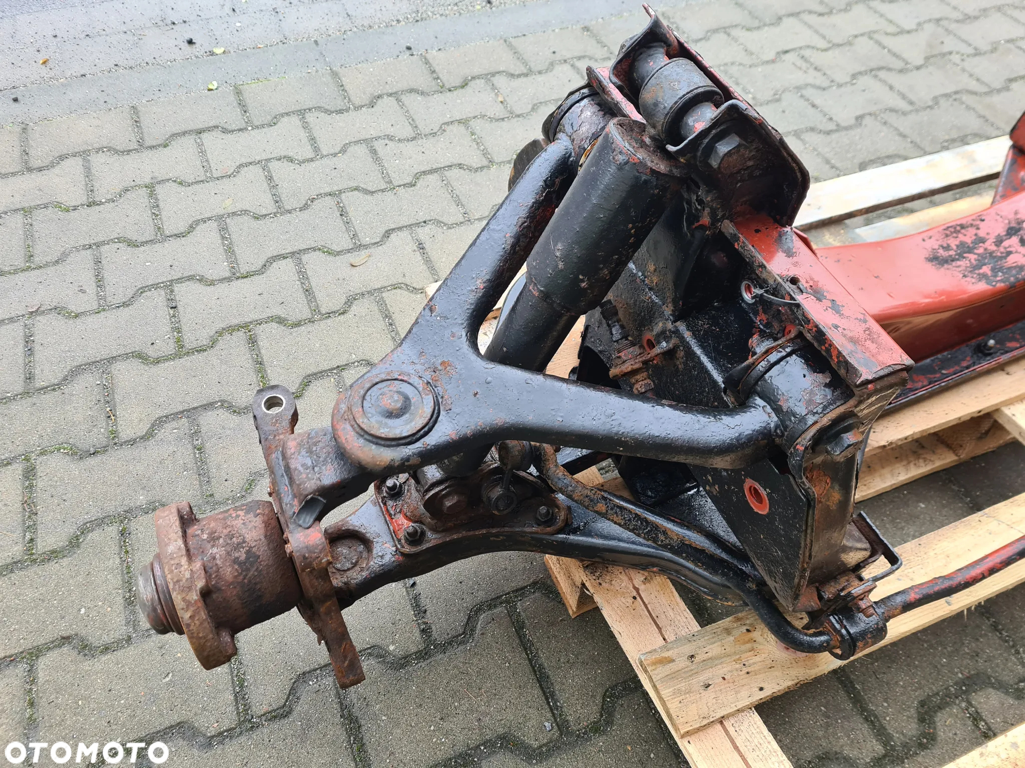 IVECO DAILY 3 99-06 sanki zawieszenie przód resor poprzeczny zwrotnice - 13