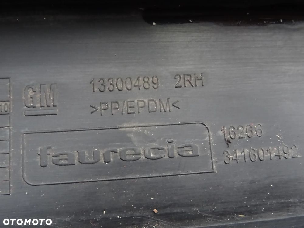 OPEL ZAFIRA C TOURER HOKEJ ZDERZAKA PRZEDNIEGO PRAWY LISTWA SPOILER DOKŁADKA - 6