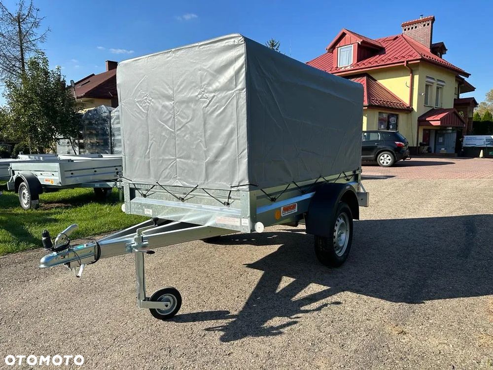 Neptun Przyczepa Neptun N7-202PTD ze stelażem i plandeką H80 cm 202x114x30 - 8