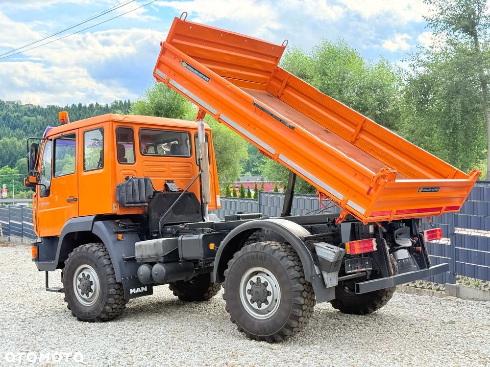 MAN * MAN 10-220 * Pług * Kiper Wywrotka Meiller * 4x4 * Zimowe Utrzymanie * Unimog * - 18