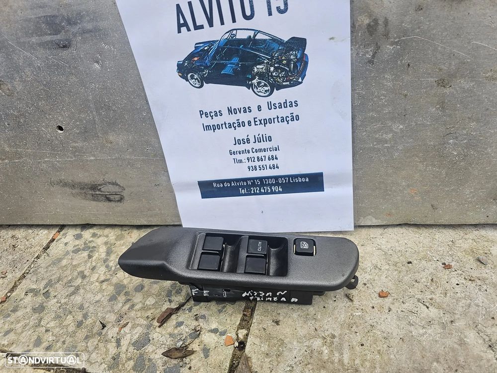 Comando / botões /interruptor de vidros Nissan Primera  2001  - frente esquerdo - 1
