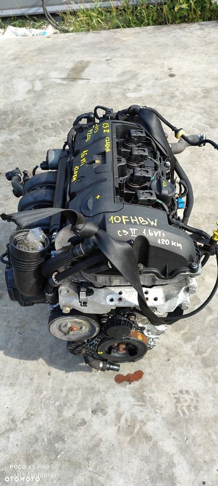 W-wa SILNIK BENZYNOWY THP 5FW 10FHBW PEUGEOT 208 308 CITROEN C3 C4 1.6 VTI 120KM - 5