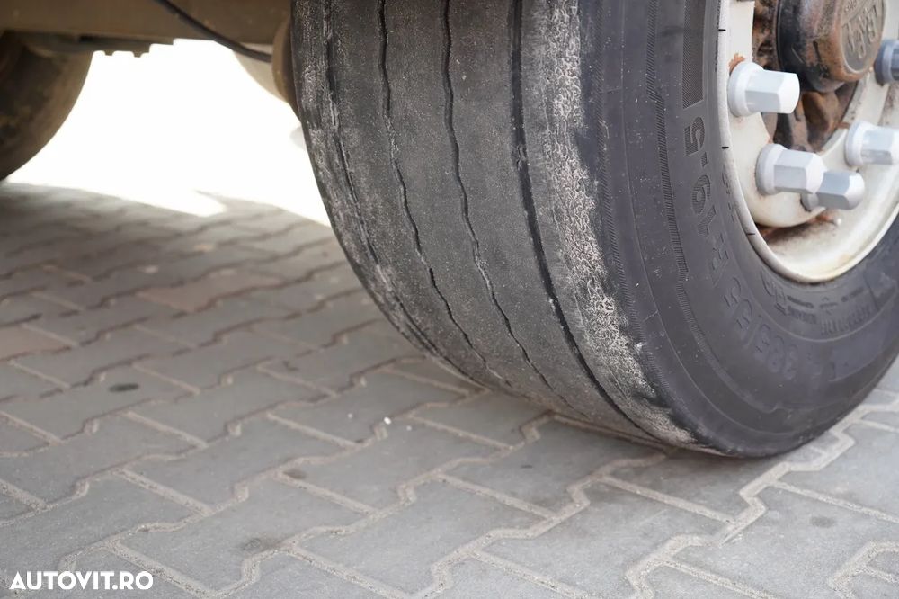 Fliegl MEGA CORTINĂ / REMORCA DIN OȚEL - 7 M / ACOPERIȘ CULISANT / PLATĂ JOSĂ - 25