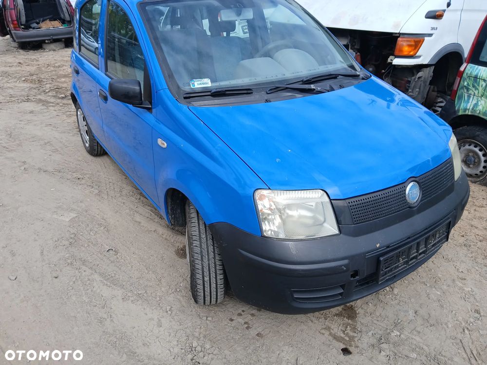 fiat panda II 734/A maska pokrywa silnika klapa bagażnika zderzak lampa reflektor pas przedni stop - 2
