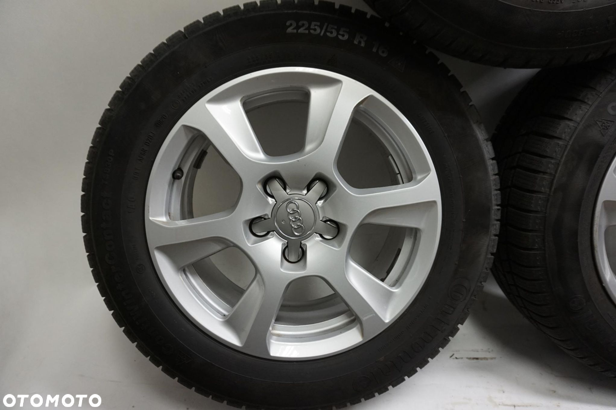ALUFELGI KOŁA ZIMOWE Audi A4 8K 16" 5x112 OPONY CONTINENTAL ROCZNIK 2020 - 4