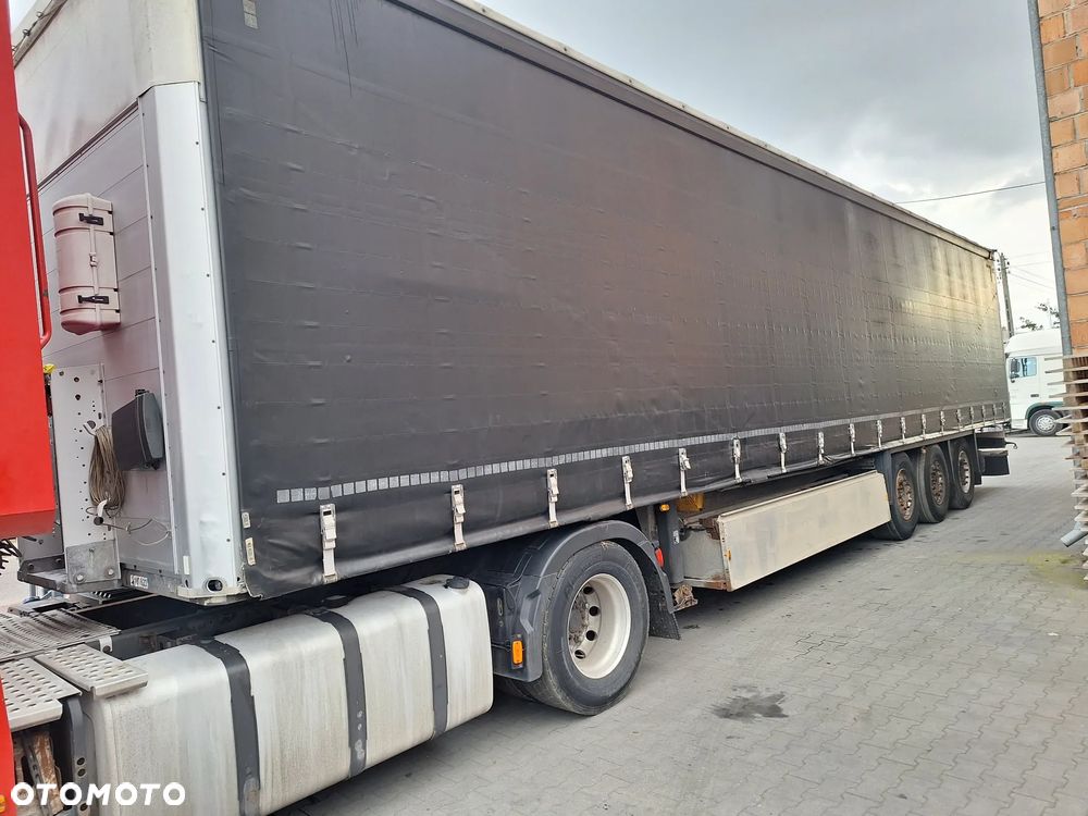 Schmitz Cargobull FIRANKA STANDARD TARCZA 2x OS PODNOSZONA PALECIARA RAMA OCYNKOWANA - 1