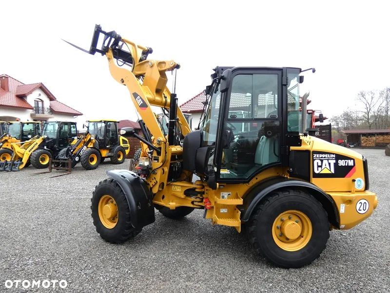 Caterpillar 907M Z Niemiec / Klima / Centralne Smarowanie / - 40