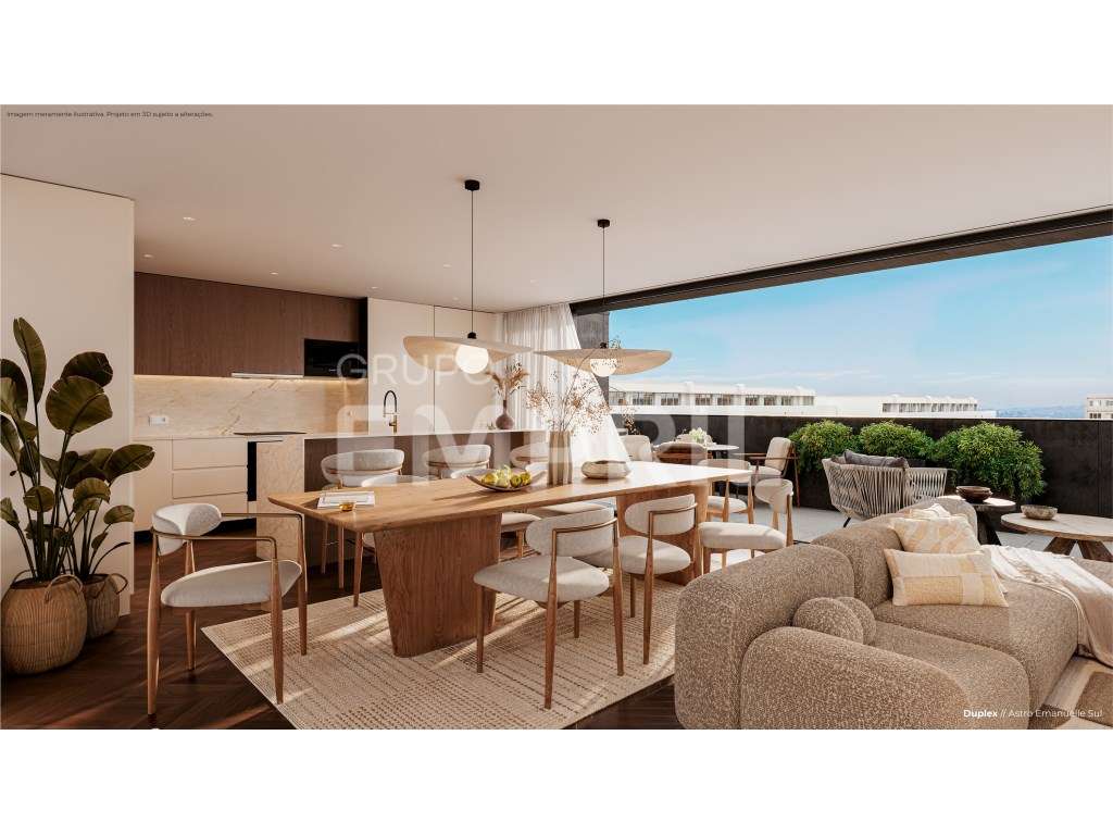 T3 Duplex c/ Terraço Leça da Palmeira - Grande imagem: 5/10