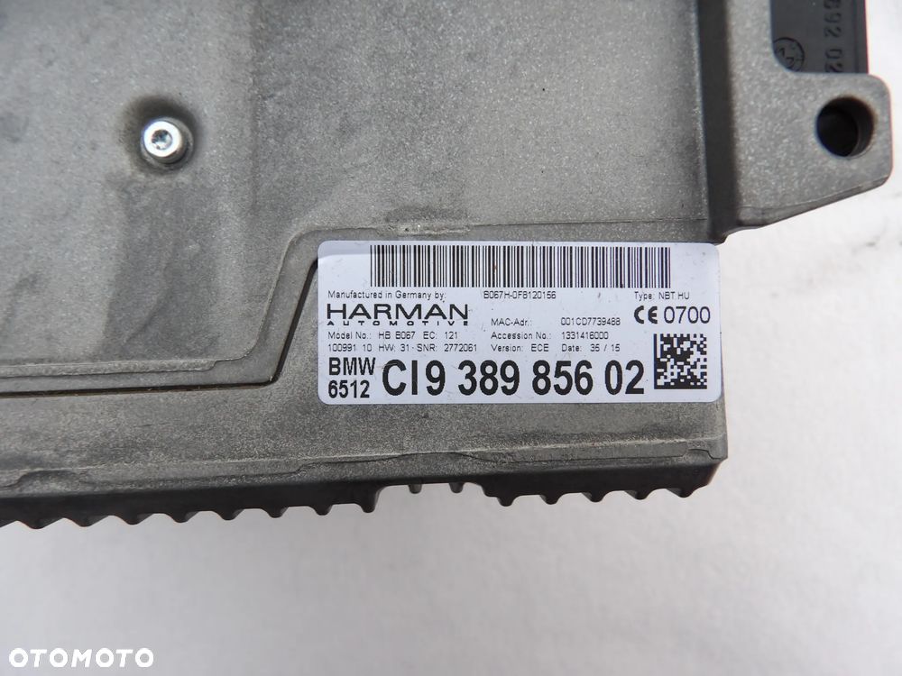 BMW - F10 LIFT - KOMPLET ( RADIO,MONITOR,IDRIVE ) - 2