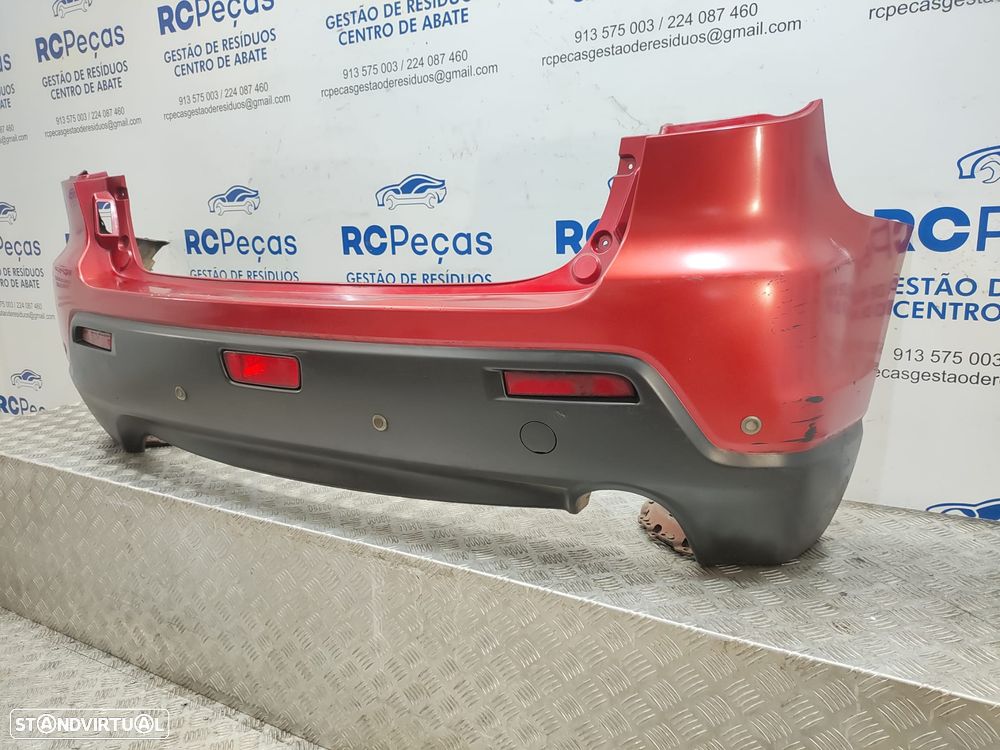 Parachoques trás traseiro original Mitsubishi ASX Mk1 fase 1 de 2010 a 2012 com sensores de estacionamento - 3