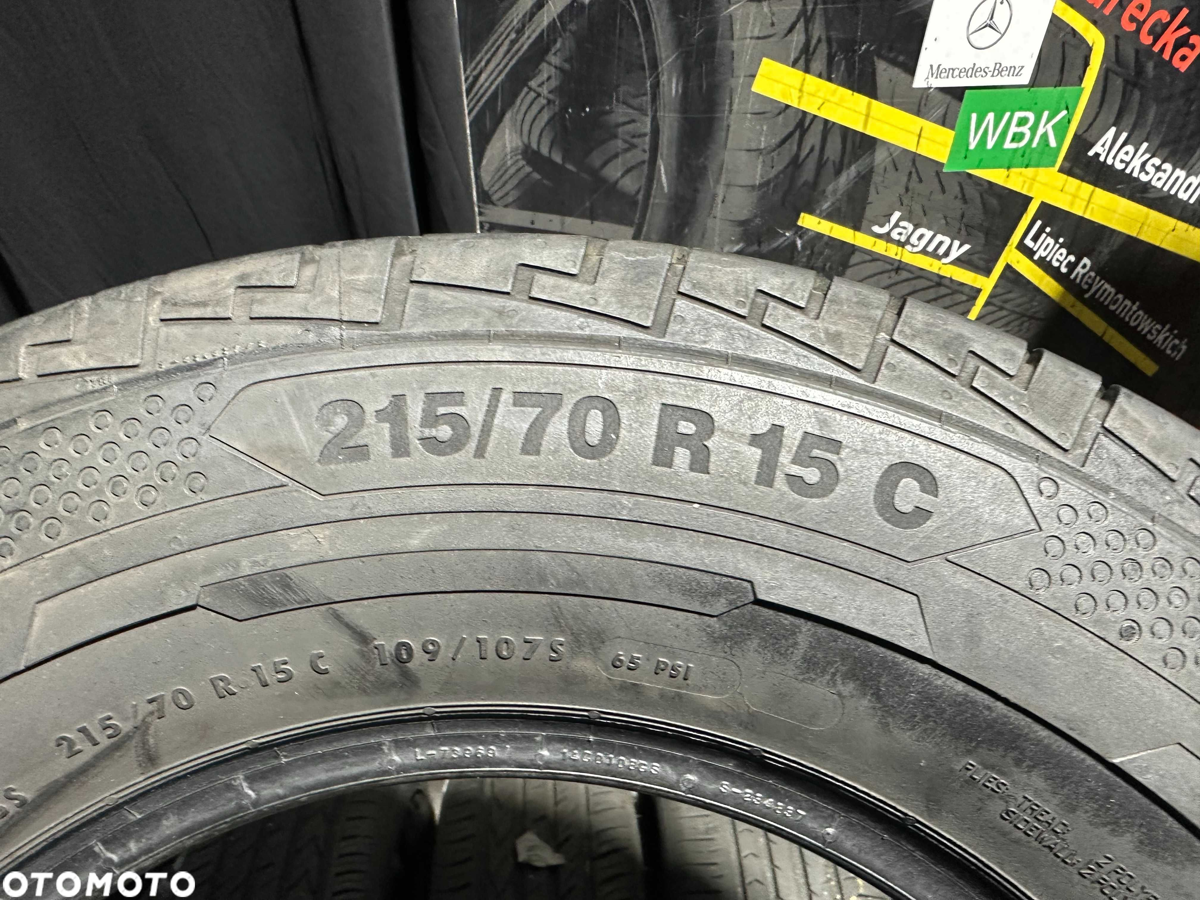 Opony Letnie 215/70/15C CONTINENTAL VANCONTACT #2603 - 4