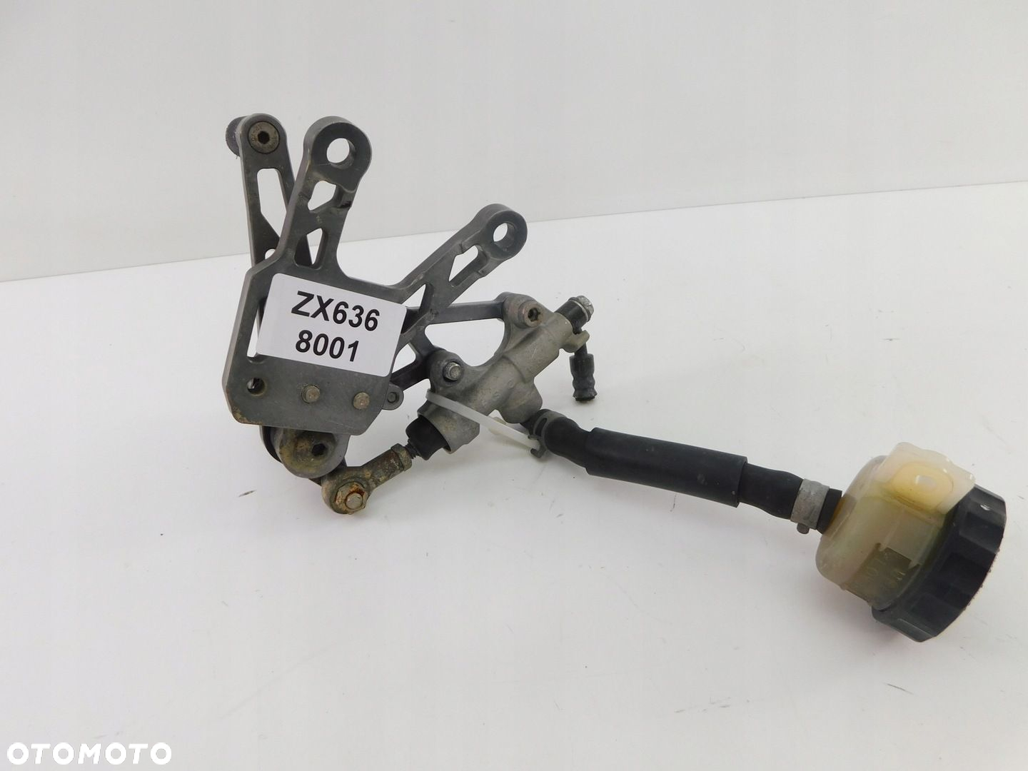 KAWASAKI ZX6R 03-04 SET PODNÓŻEK KIEROWCY PRAWY - 5