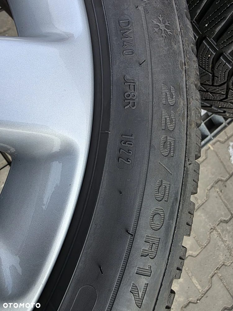 OPEL ASTRA J ZAFIRA C INSIGNIA B KOŁA 5X115 FELGI ALUMINIOWE R17 OPONY 225/50 ZIMOWE DUNLOP +CZUJNIKI TPMS - 7