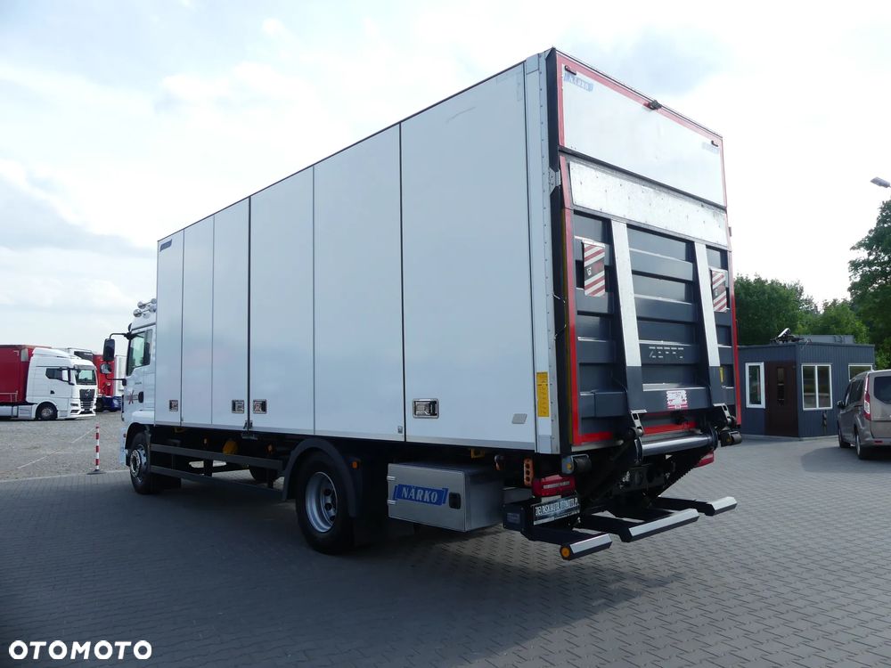 MAN TGM 18.290 / EURO 6 / KONTENER + WINDA / OTWIERANY BOK / - 9