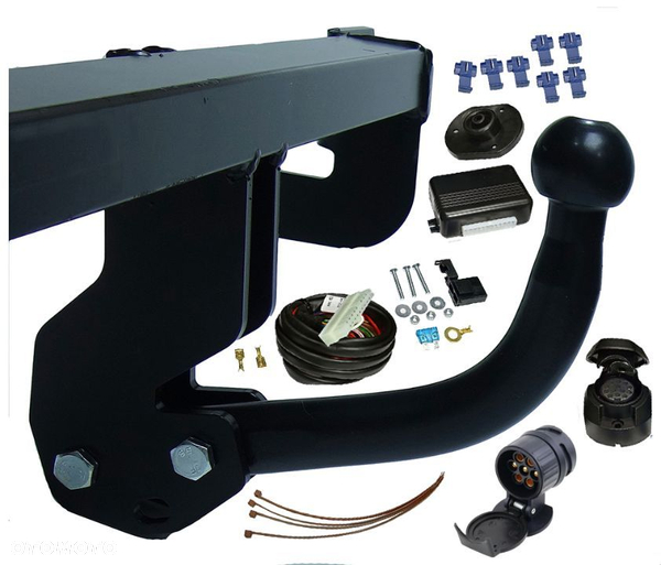 HAK HOLOWNICZY + MODUŁ13PIN + ADAPTER 13/7  OPEL ZAFIRA 2 B II 2005-14