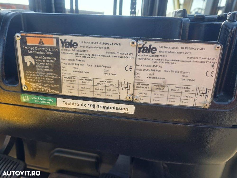 Yale GLP 20 VX - 8