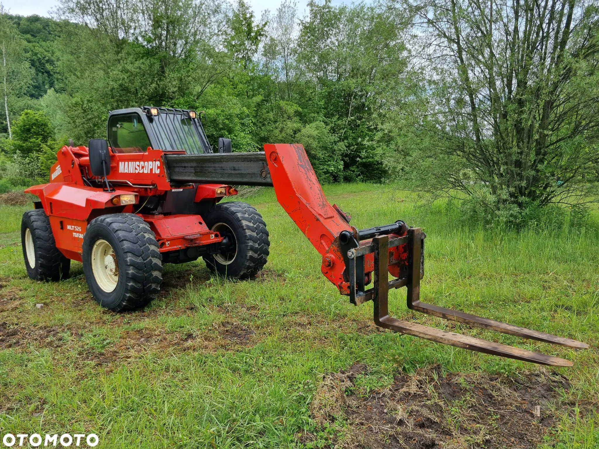 Manitou Ładowarka Teleskopowa MLT 526.Turbo Idealny stan z Norwegii z komunalki 2,5tony Perkins 4 cyl - 30