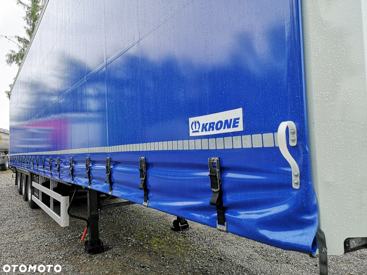Krone Firana Mega Oś Podnoszona 2022 Rok Produkcji Jak Nowa! - 10