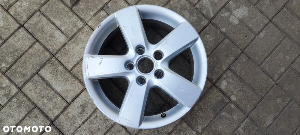 FELGI ALUMNIOWE 5x112 6Jx16 CALI ET50 fi 57.1 1T0 601 025 M VW TOURAN GOLF V VI VII JETTA SEAT SKODA AUDI KOMPLET 4 SZTUKI - 4