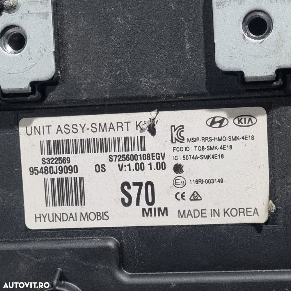 Modul Hyundai Kona I 2017 - 2020 (1413) 95485J9010 - 4