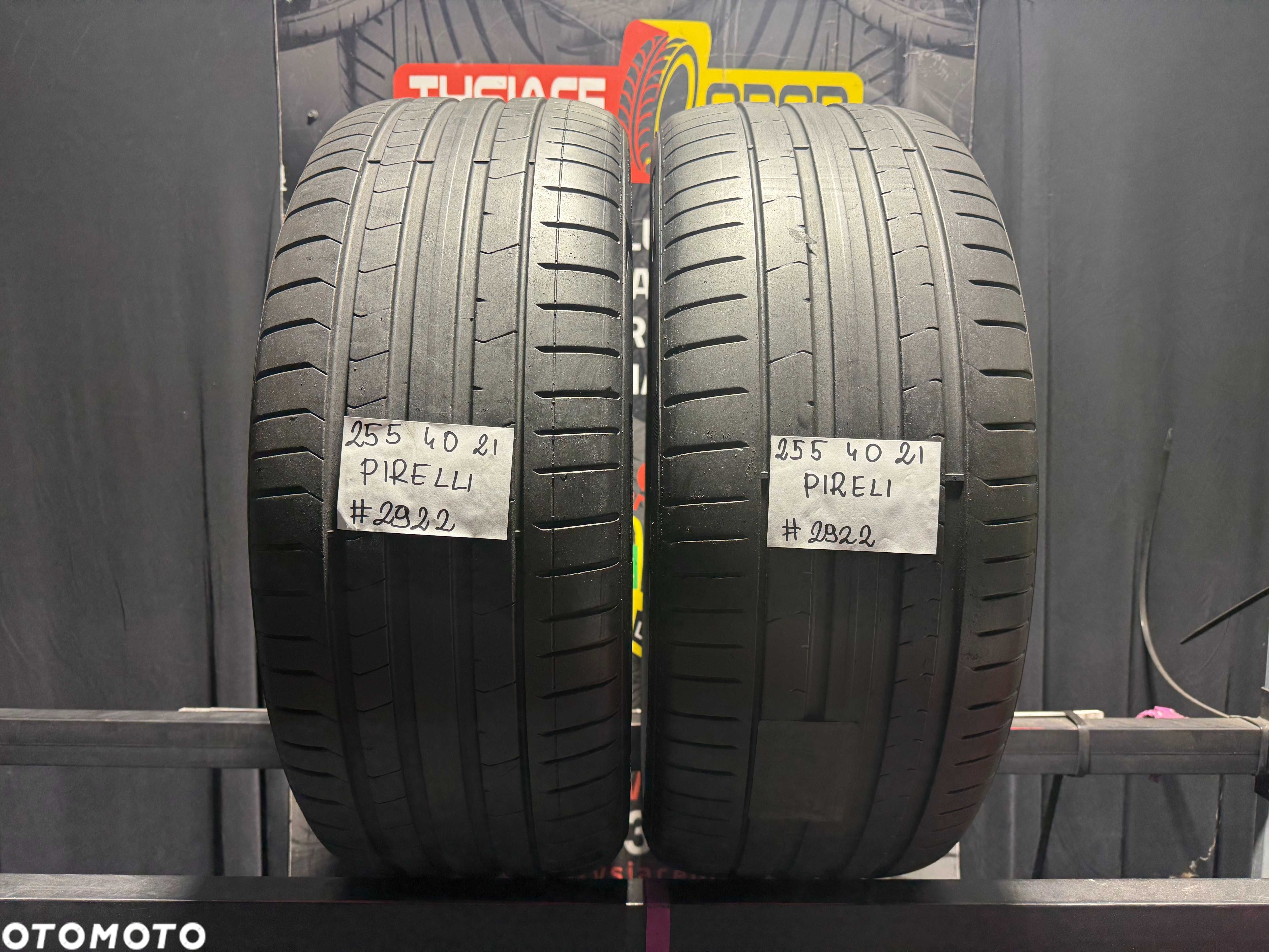 Opony Letnie 255/40/21 PIRELLI PZERO #2922 - 1