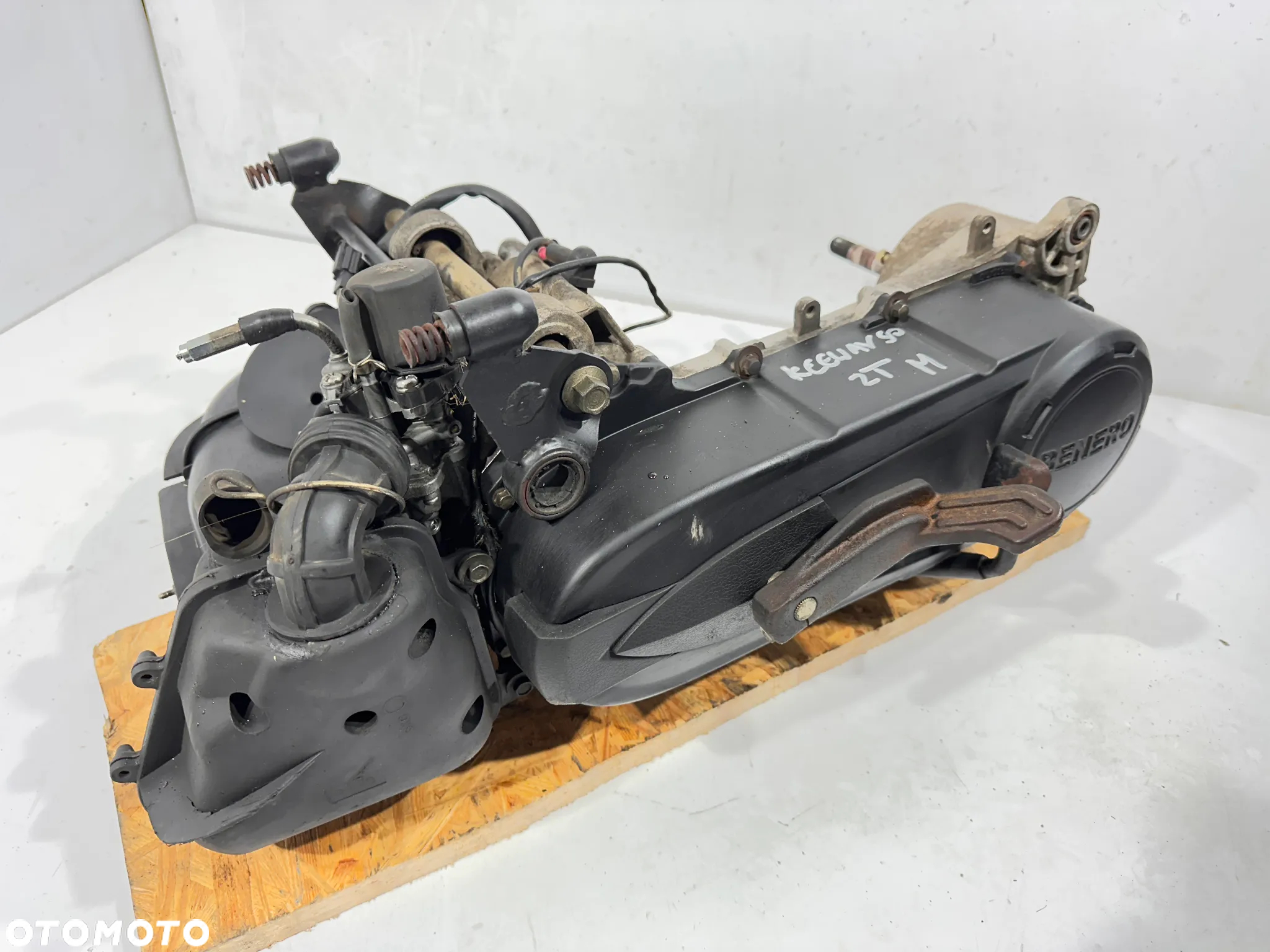 Silnik Keeway focus Popcort 2T 50  14Dni GW  12Cal - 4