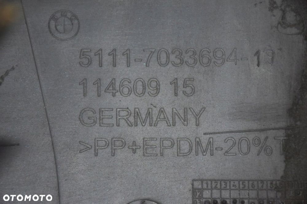 zderzak przedni * przód bmw 5 e60 pdc a07/5 - 7