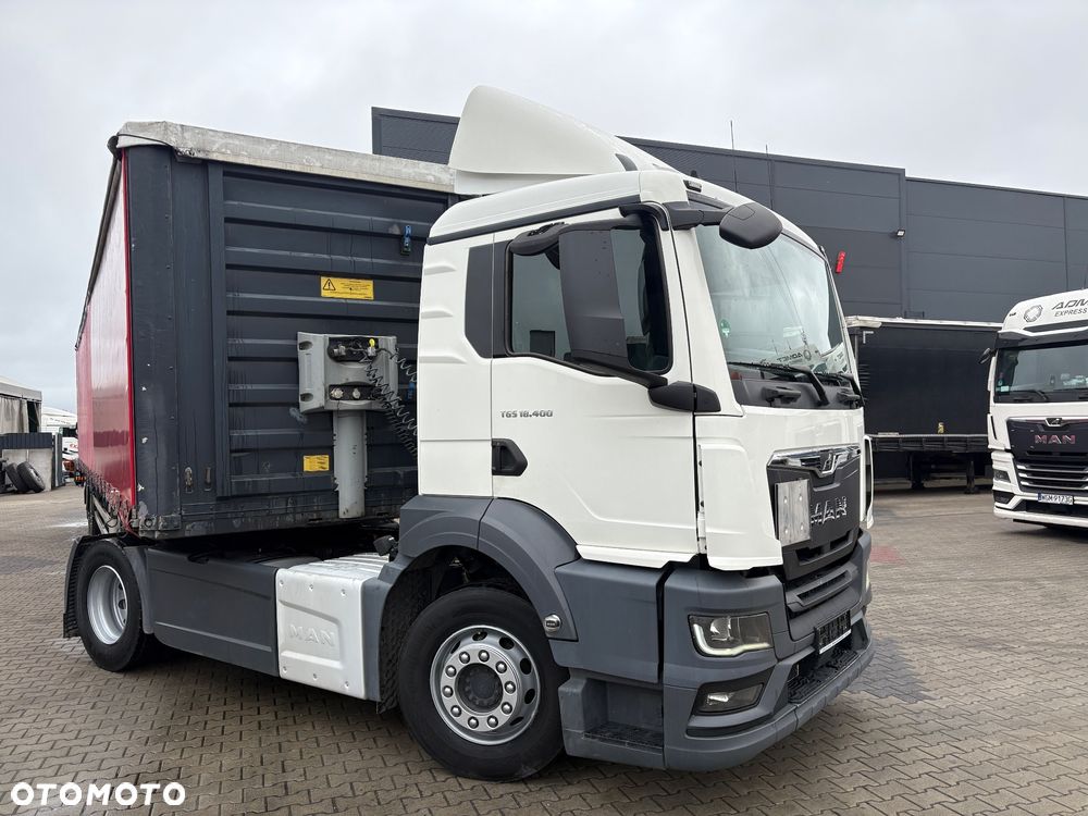 MAN TGS 18.400 / NOWY MODEL / ZESTAW / Z NACZEPĄ DWU OSIOWĄ / WIELTON NS-2 / SERWISOWANY / DO NAUKI JAZDY / AUTO-SZKOŁA / 360 / 500 - 15