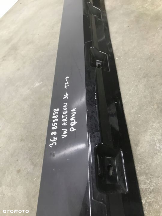 Nakładka progu VW Arteon 17r.- prawa listwa próg zewnętrzny 3G8853858 - 5