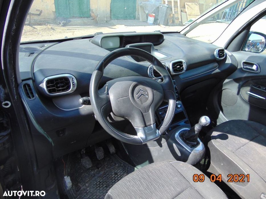 Plansa Bord Citroen c3 Picasso 2009-2016 airbag sofer pasager centuri - 3