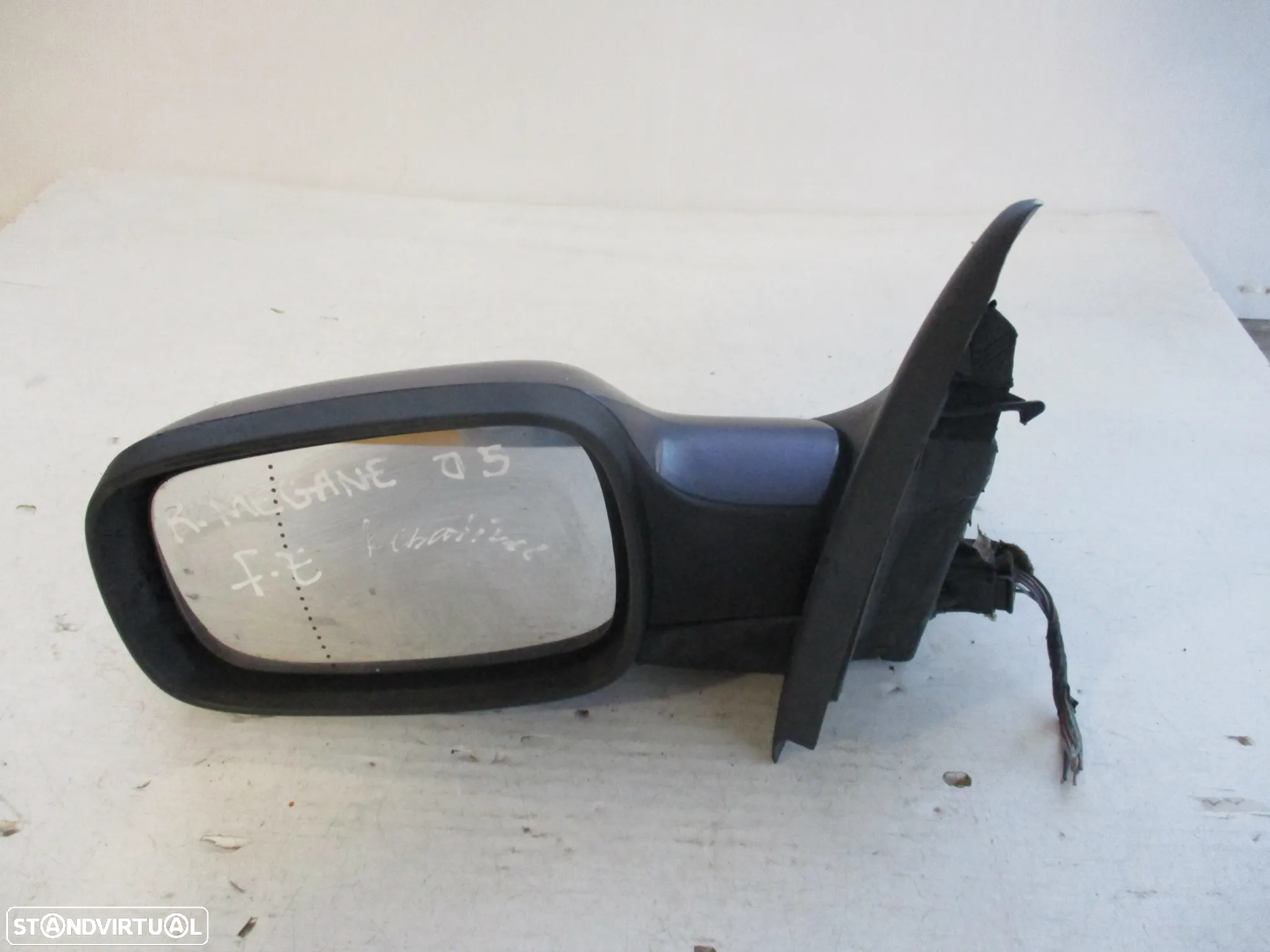Espelho Retrovisor Rebativel Renault Megane 2 II Esquerdo - 2