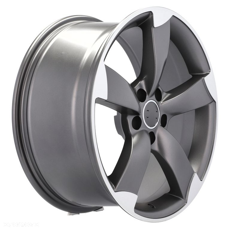 4x Felgi 18 m.in. do AUDI S4 A5 A6 S6 A8 E-TRON Q5-e Q7-e Q8 Q3 - BK217 (IN5069) - 8