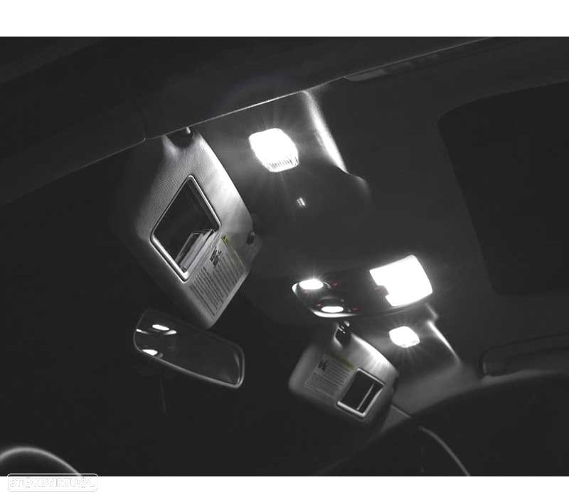 KIT COMPLETO DE 23 LÂMPADAS LED INTERIOR PARA AUDI Q5 2009-2016 - 6