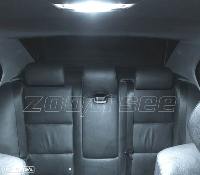 KIT COMPLETO 18 LAMPADAS LED INTERIOR BMW E60 E61 M5 520I 523I 530I XDRIVE 520D 525D 535D 530D SEDAN - 4