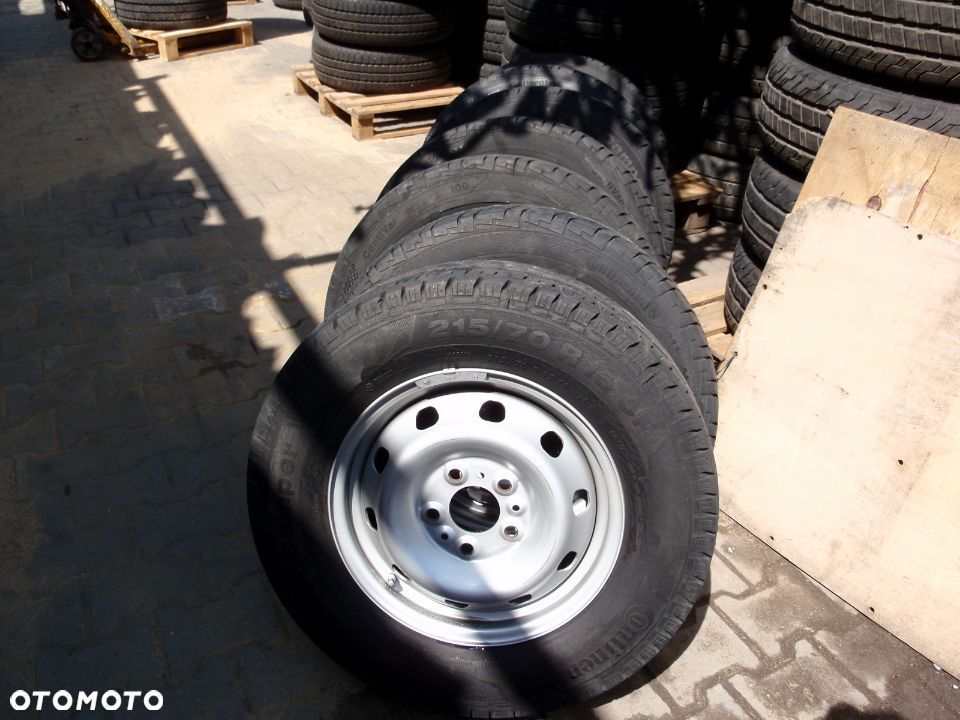 FIAT DUCATO BOXER JUMPER KOŁO FELGA OPONA 225 70 R15 Continental VANCOCAMPER
