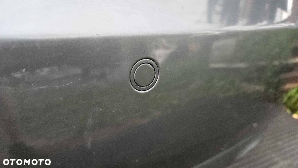 Zderzak Tył Tylny Szary LX7Z Dwa Wydechy 2 Rury Czujniki Parkowania PDC Listwa Chrom Dokładka Audi A4 B7 Sedan - 9